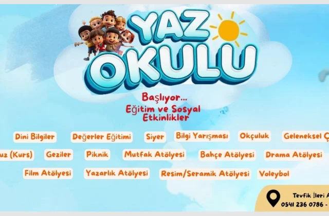 İLİM YAYMA CEMİYETİ ANKARA ŞUBESİ MİNİKLER VE YILDIZLAR 2025 YAZ KURSU